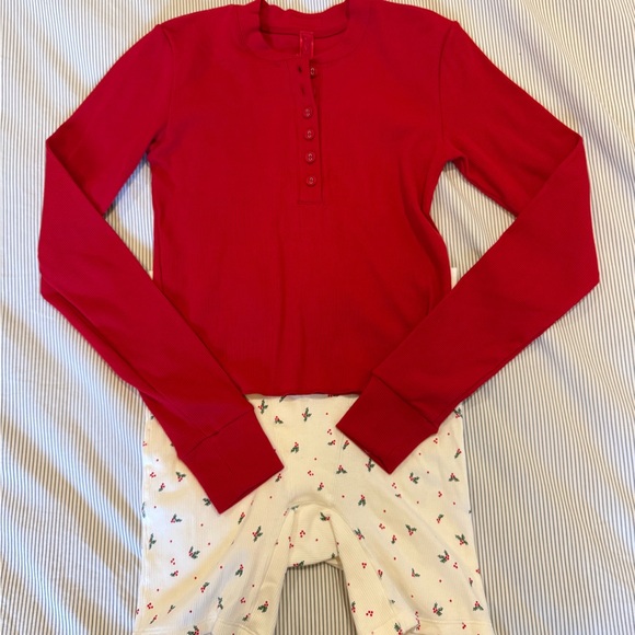 SKIMS Ribbed Crop and Boxers Set - Picture 5 of 5